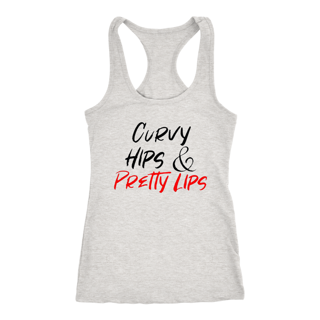 Curvy Hips & Pretty Lips Tanks - Shop Sassy Chick