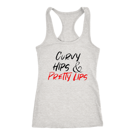 Curvy Hips & Pretty Lips Tanks - Shop Sassy Chick