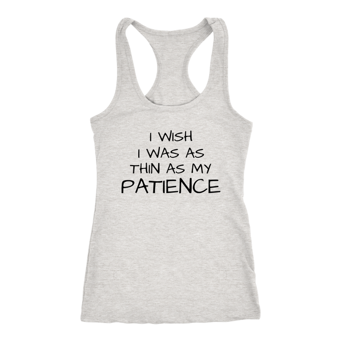 Patience Tanks