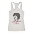 Super Natural Racerback Tank Top -Grey | Shop Sassy Chick