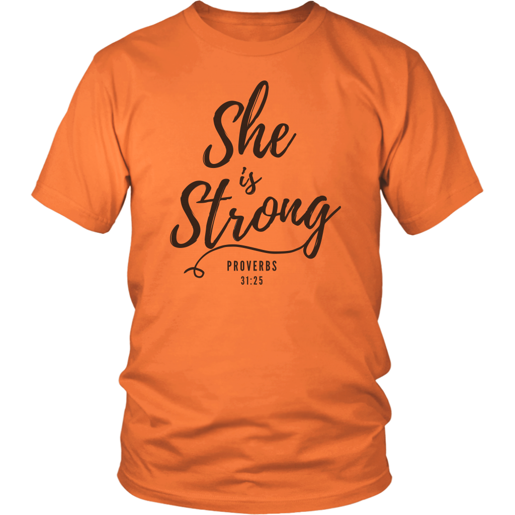 She Is Strong T-Shirt - Shop Sassy Chick