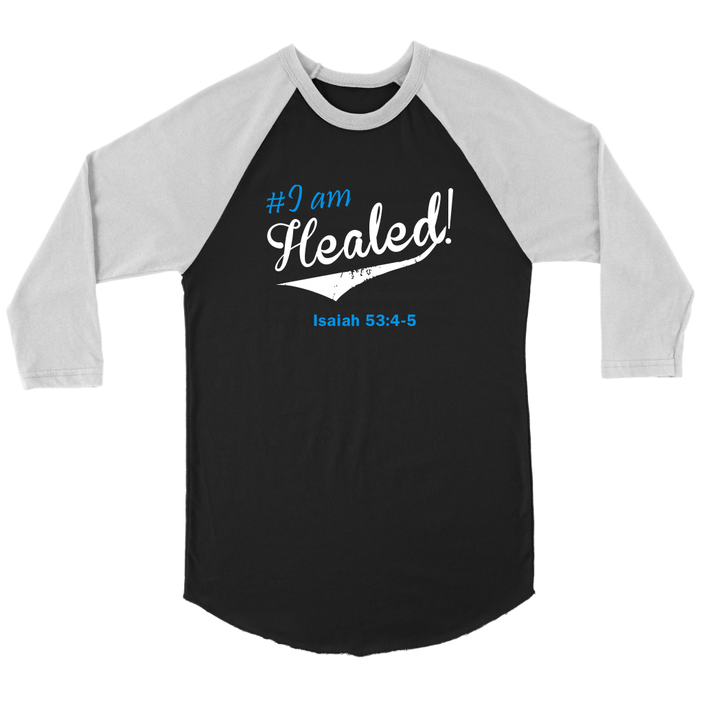 Blue I am Healed Women's Long Sleeve | Shop Sassy Chick
