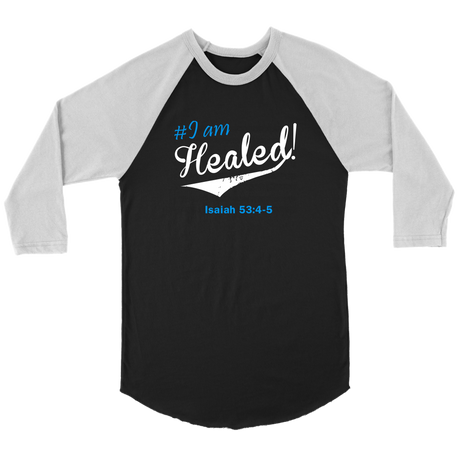Blue I am Healed Women's Long Sleeve | Shop Sassy Chick