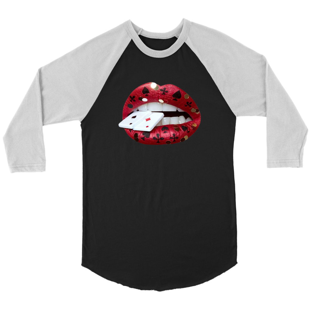 Card Lips Long Sleeves - Shop Sassy Chick