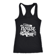 I Love House Music Racerback Tank Top - Black | Shop Sassy Chick