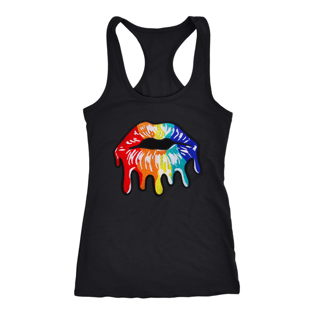 RNBW Lips Tank - Shop Sassy Chick