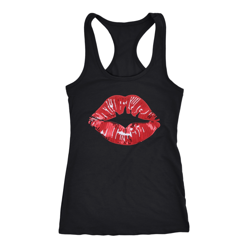 Red Lips Tank - Shop Sassy Chick