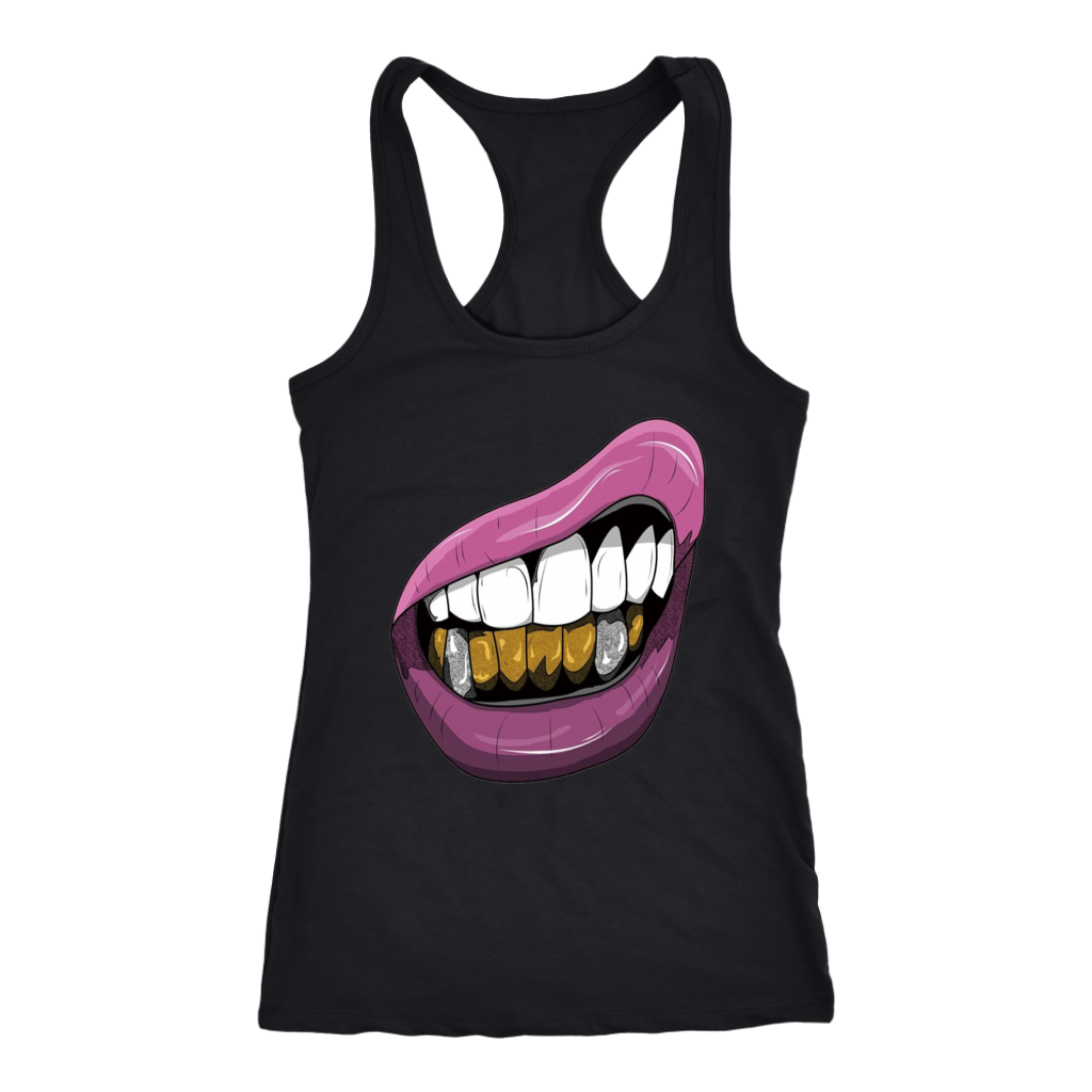 Purple Lips Tanks - Shop Sassy Chick