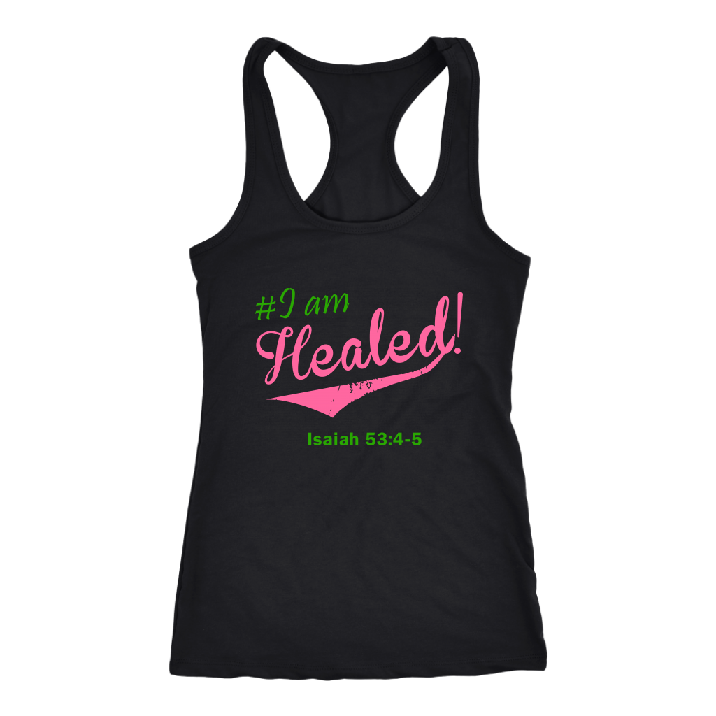 I Am Healed Pink Tank - Shop Sassy Chick