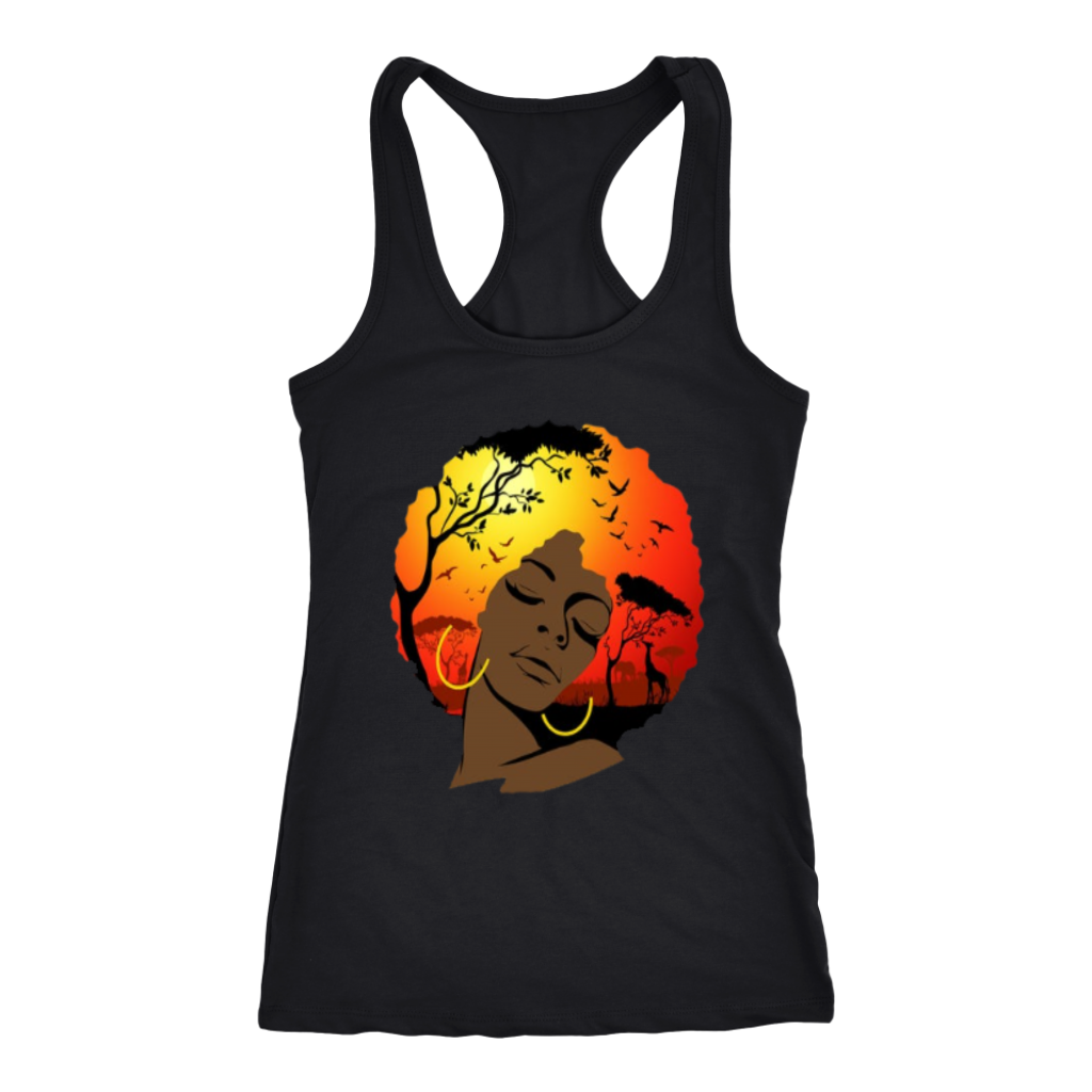 Afro Lady Tanks - Shop Sassy Chick
