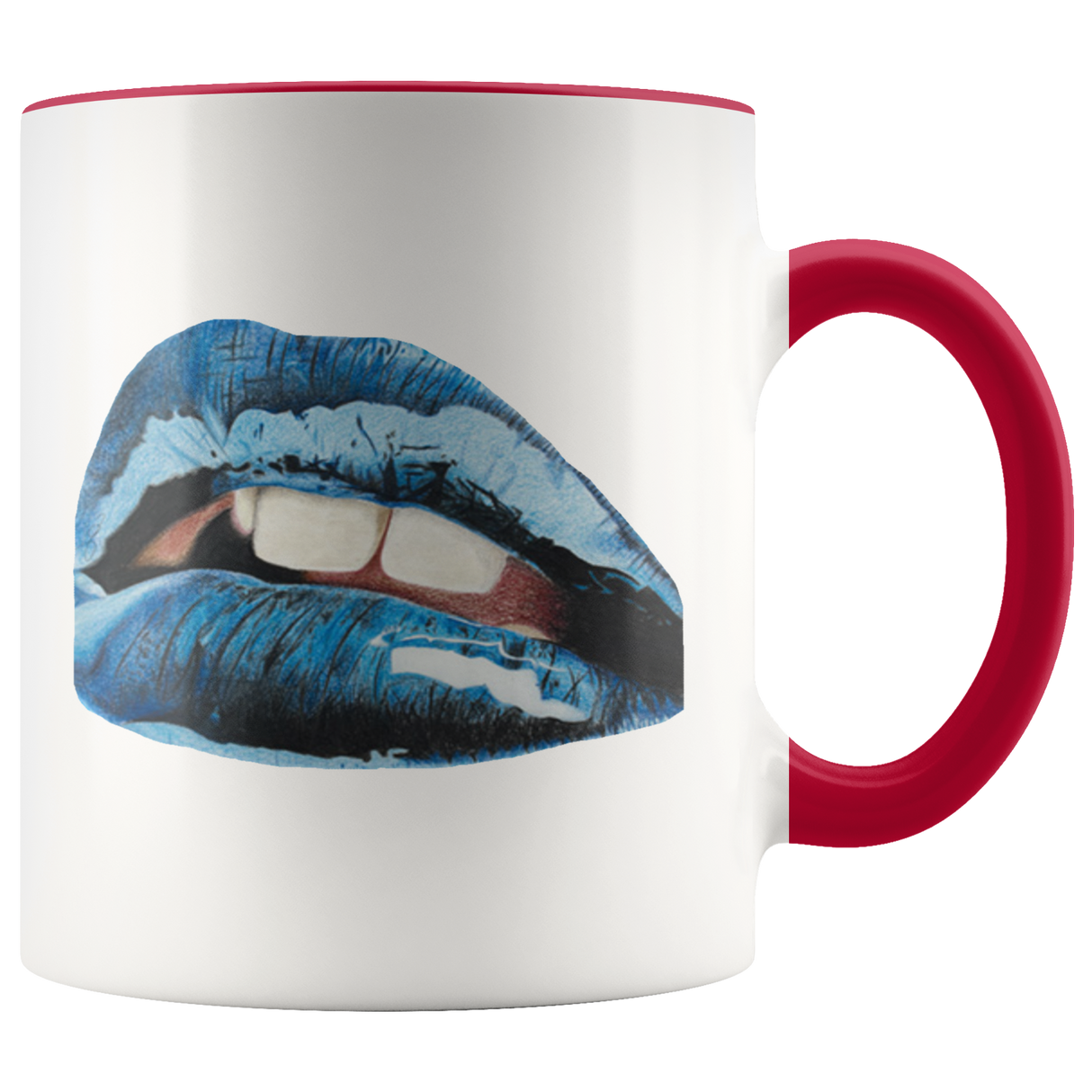 Blue Lips Mugs - Shop Sassy Chick