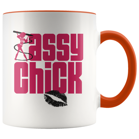 Mug Sassy Chick Coffee Mug - Orange | Shop Sassy Chick