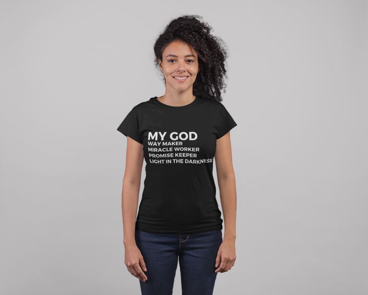 My God T-Shirt - Shop Sassy Chick