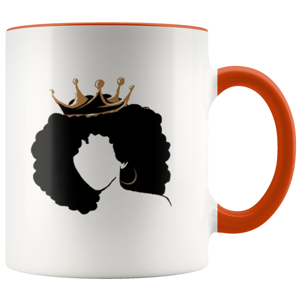Lady Queen Afro Coffee Mug - Shop Sassy Chick
