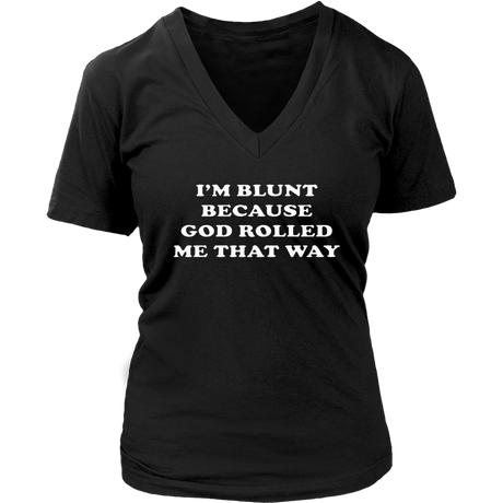 I'm Blunt V-Neck - Shop Sassy Chick