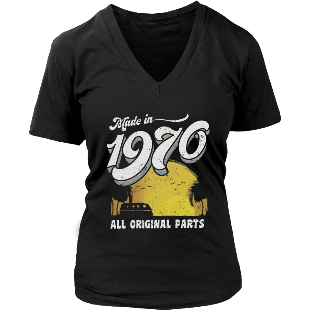 Made in 1970 V-Neck - Shop Sassy Chick