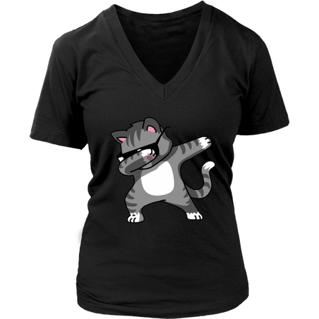 DAB CAT V-Neck - Shop Sassy Chick