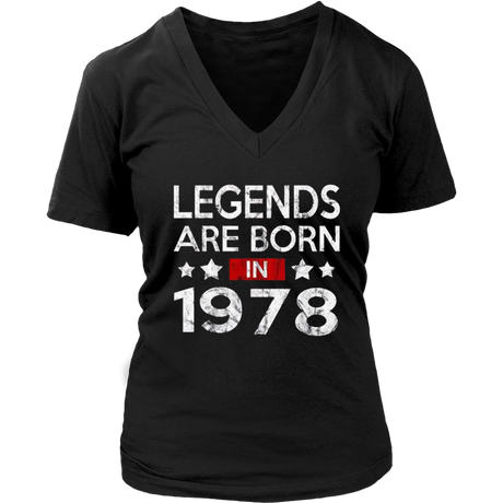 Legends Are Born V-Neck - Shop Sassy Chick