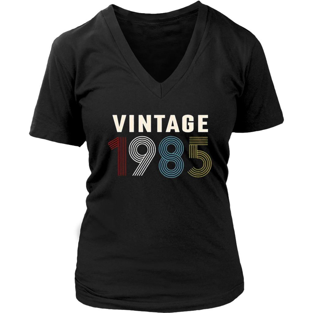 Vintage 1985 V-Neck - Shop Sassy Chick