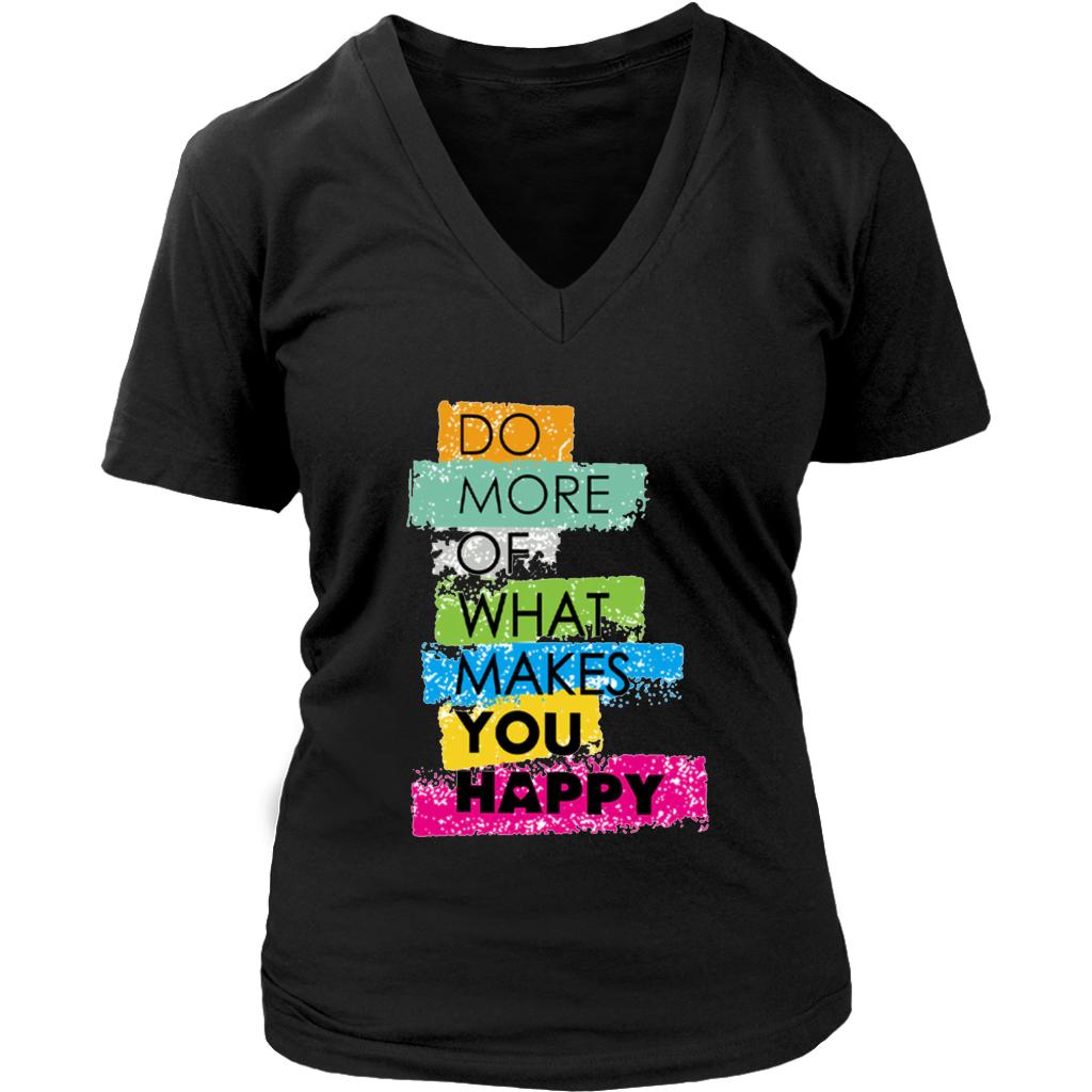 Makes You Happy V-Neck - Shop Sassy Chick
