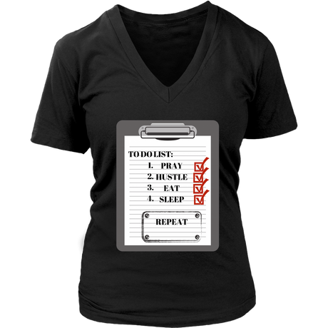 To Do List V-Neck Tee - Shop Sassy Chick