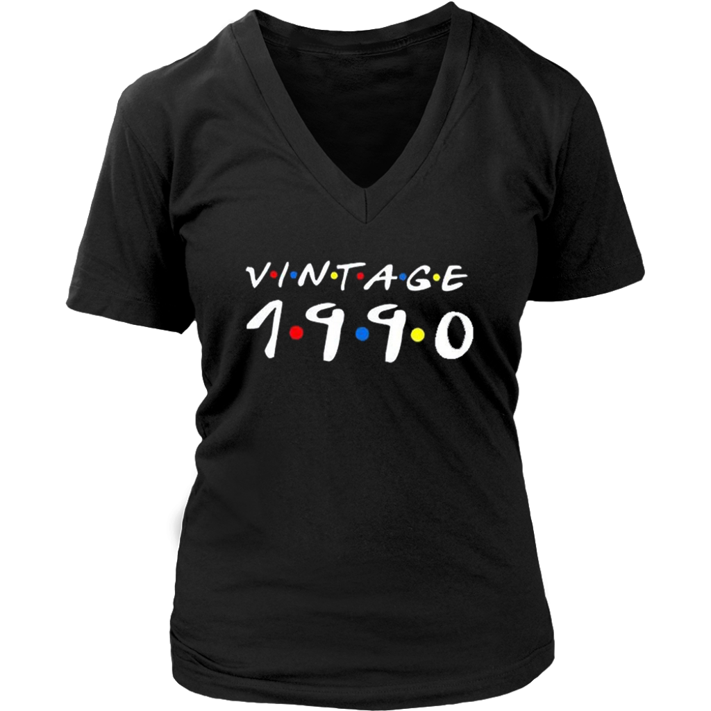 Vintage 1990 V-Neck - Shop Sassy Chick