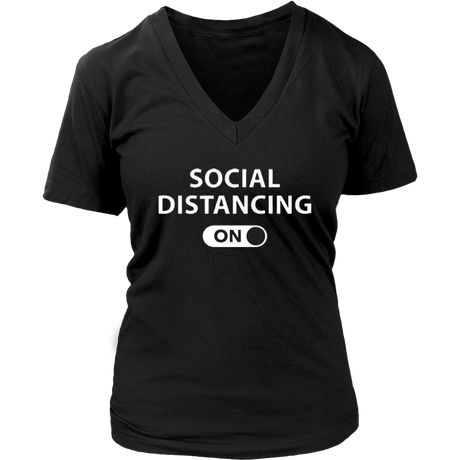 Social Distancing V-Neck - Shop Sassy Chick