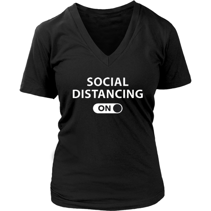 Social Distancing V-Neck - Shop Sassy Chick