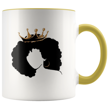 Lady Queen Afro Coffee Mug - Shop Sassy Chick