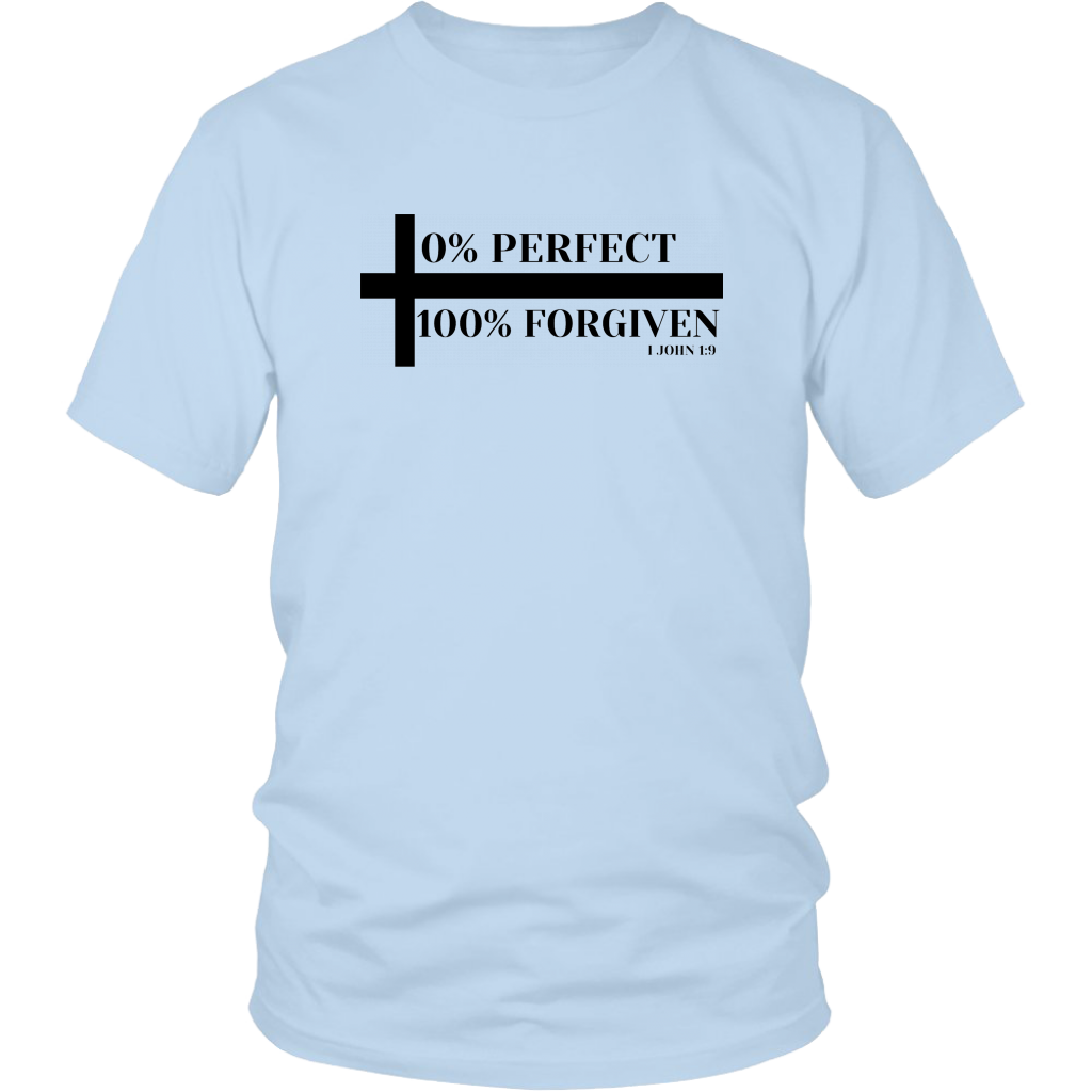 100% Forgiven T-Shirt - Shop Sassy Chick