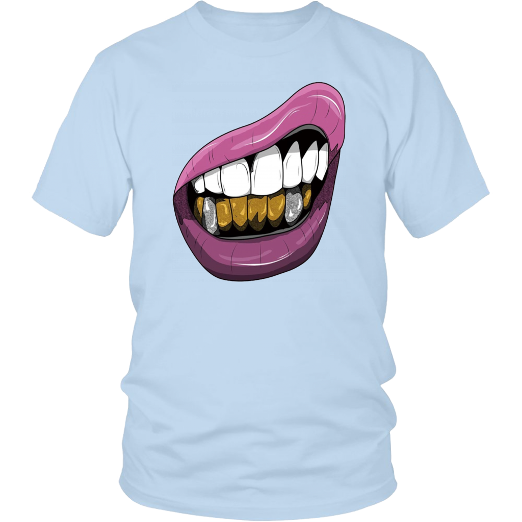 Purple Lips T-Shirt - Shop Sassy Chick