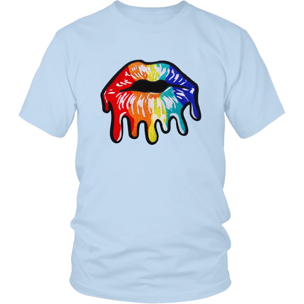 RNBW Lips T-Shirt - Shop Sassy Chick