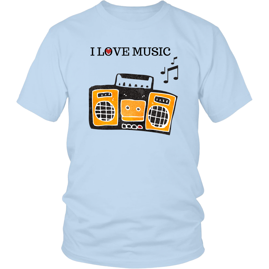 I Love Music T-Shirt - Shop Sassy Chick