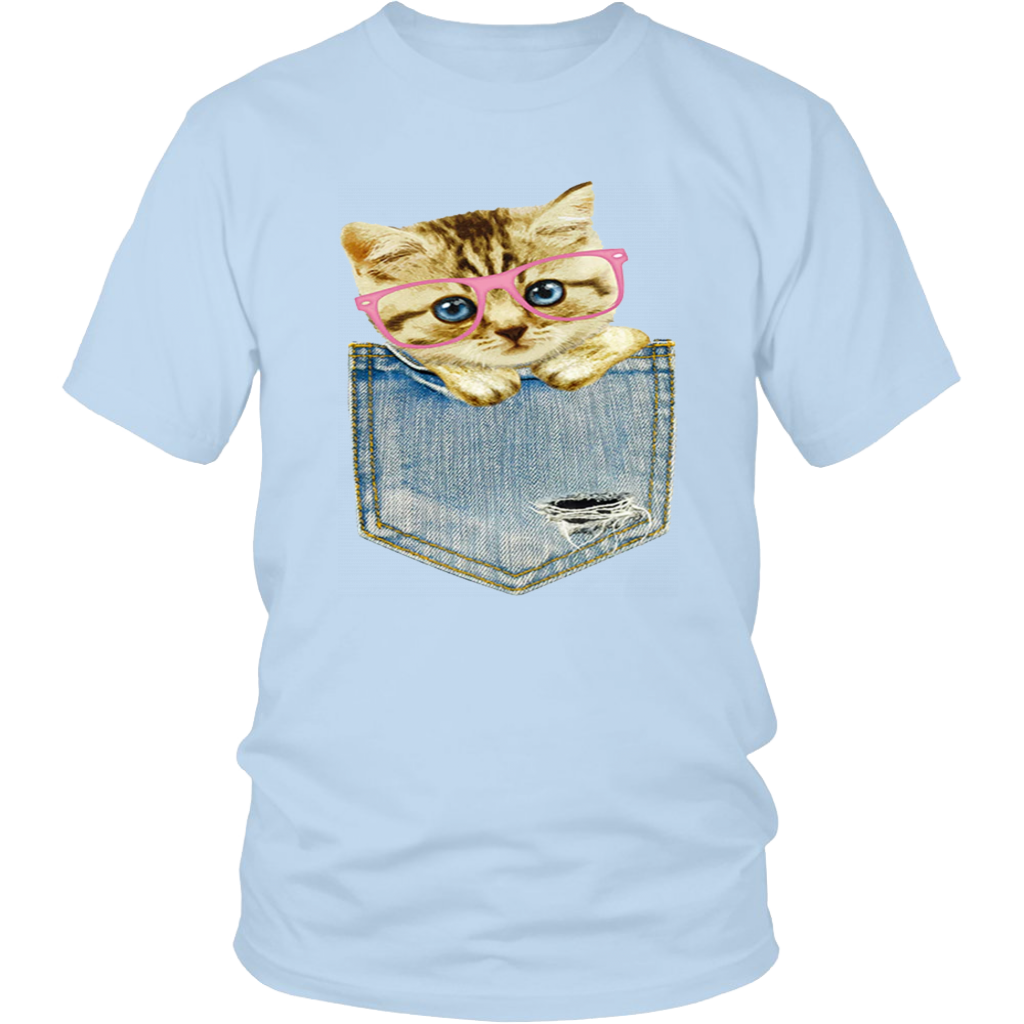 Pocket Cat T-Shirt - Shop Sassy Chick