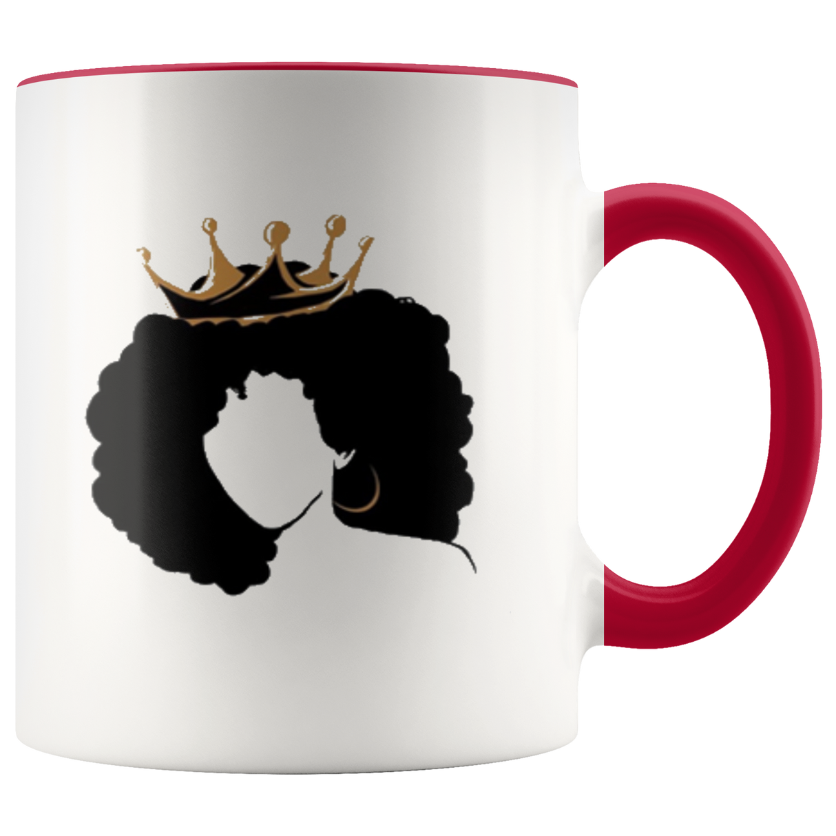 Lady Queen Afro Coffee Mug - Shop Sassy Chick
