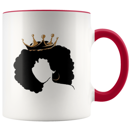Lady Queen Afro Coffee Mug - Shop Sassy Chick