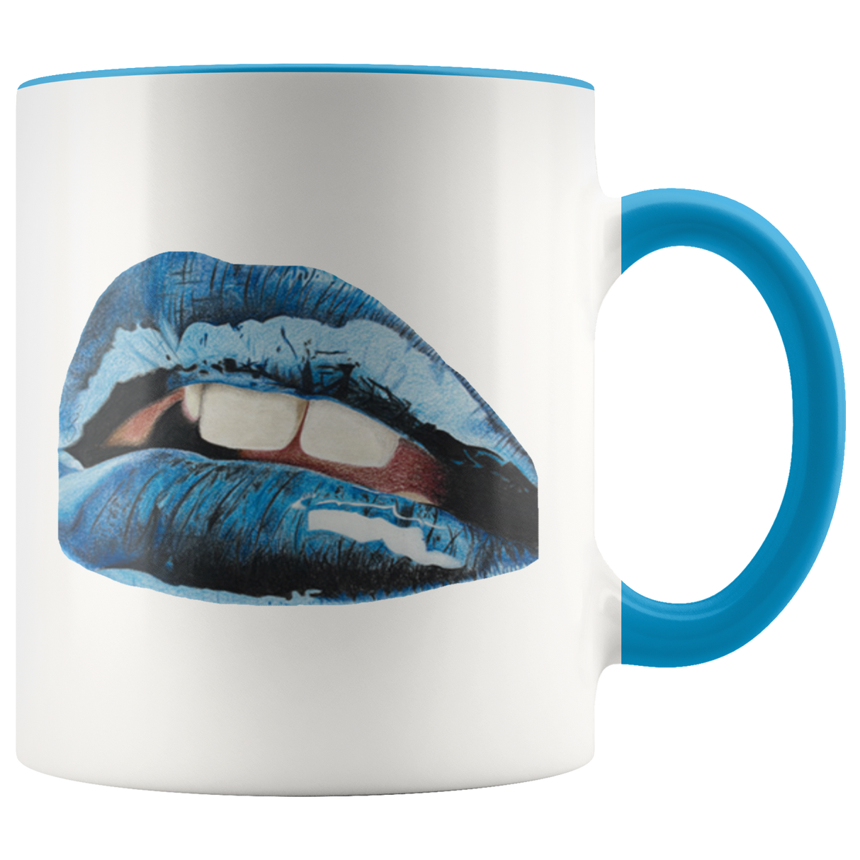 Blue Lips Mugs - Shop Sassy Chick