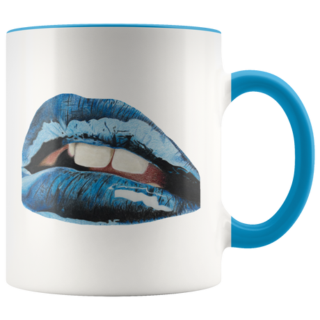 Blue Lips Mugs - Shop Sassy Chick