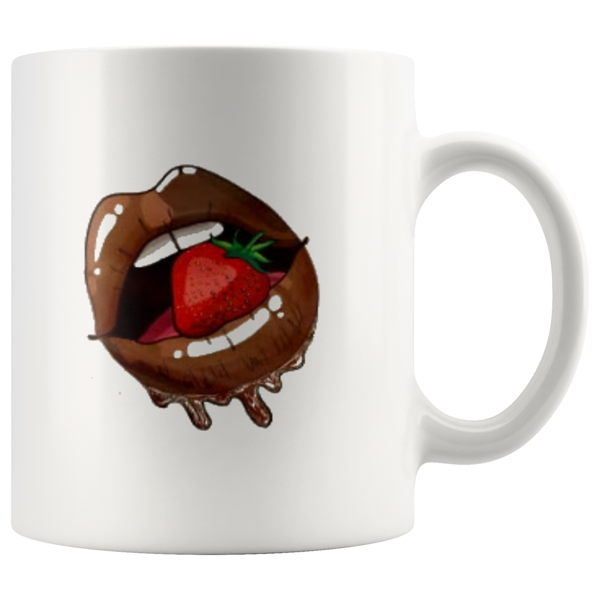 Chocolate Drip Lip Coffee Mug - Shop Sassy Chick