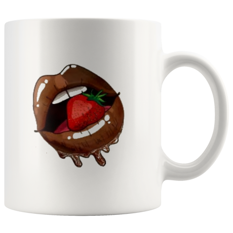 Chocolate Drip Lip Coffee Mug - Shop Sassy Chick