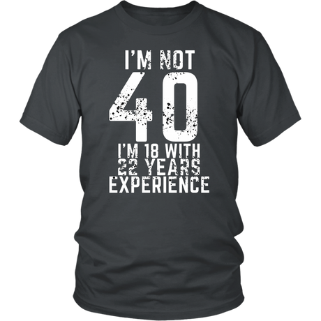 I'm Not 40 T-Shirt - Shop Sassy Chick