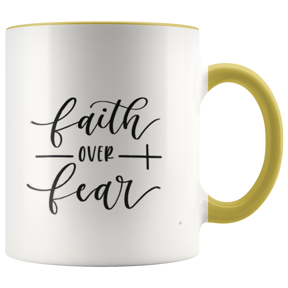 Faith Over Fear Coffee Mug - Shop Sassy Chick