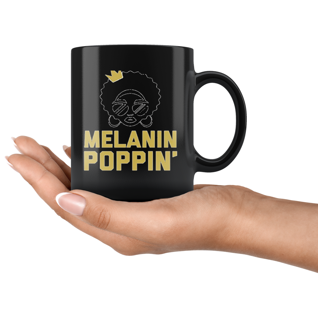 Melanin Poppin' Coffee Mug - Shop Sassy Chick