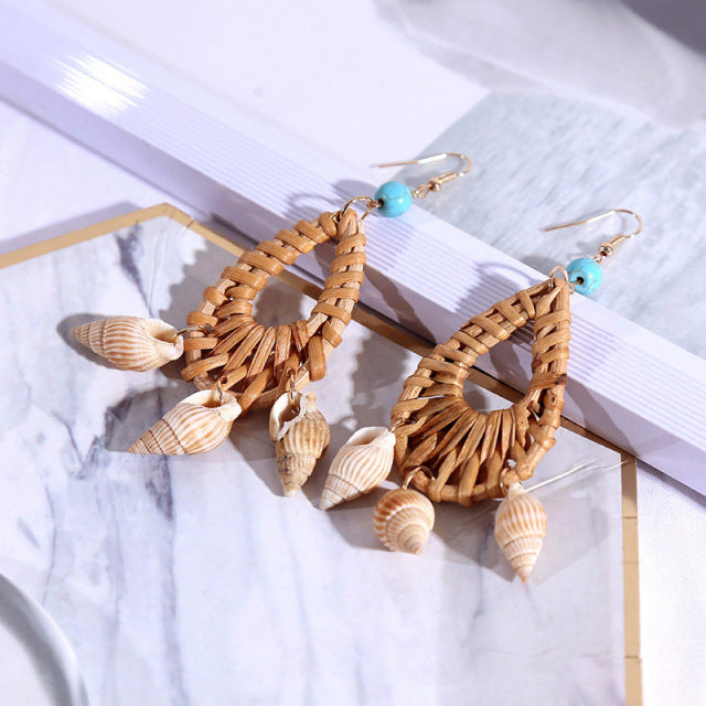 Geometric Drop Dangle Earring