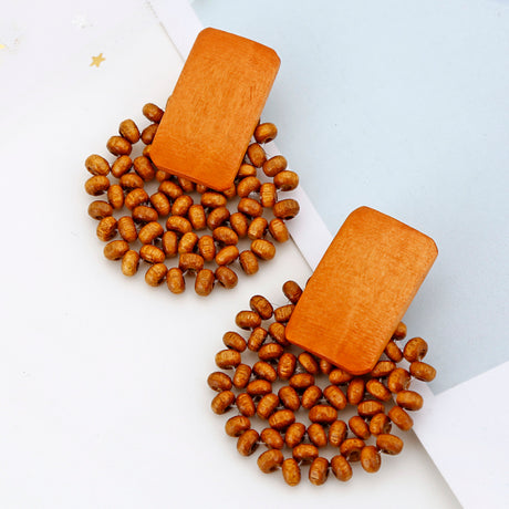 Geometric Drop Dangle Earring