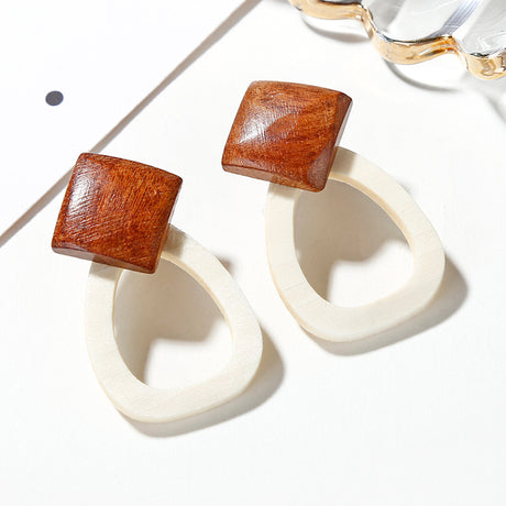 Geometric Drop Dangle Earring