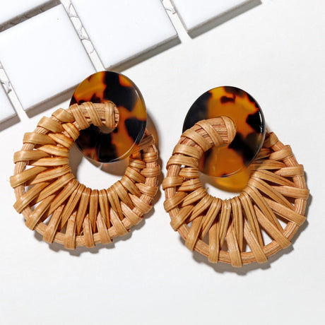 Geometric Drop Dangle Earring