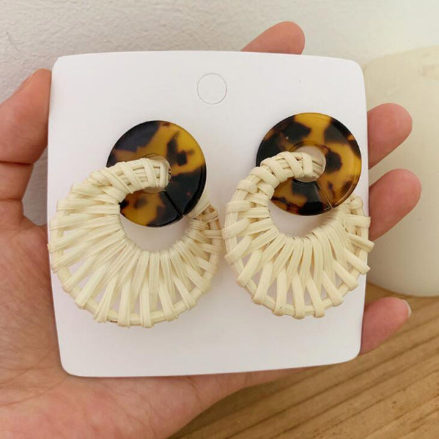 Geometric Drop Dangle Earring