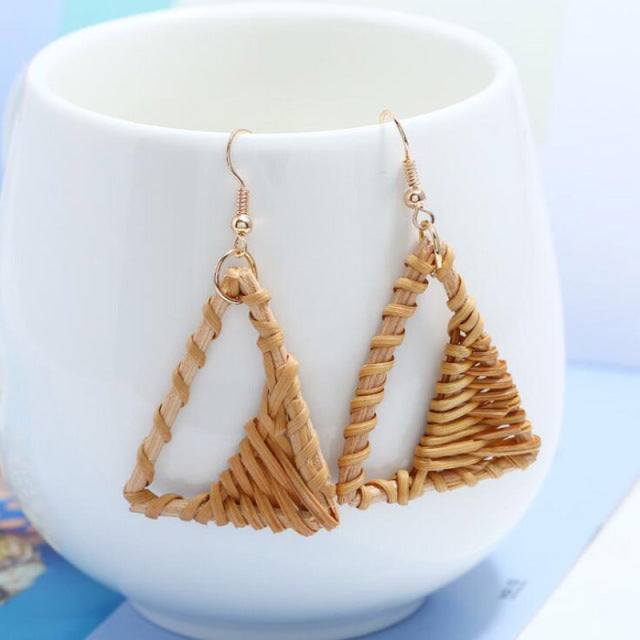 Geometric Drop Dangle Earring