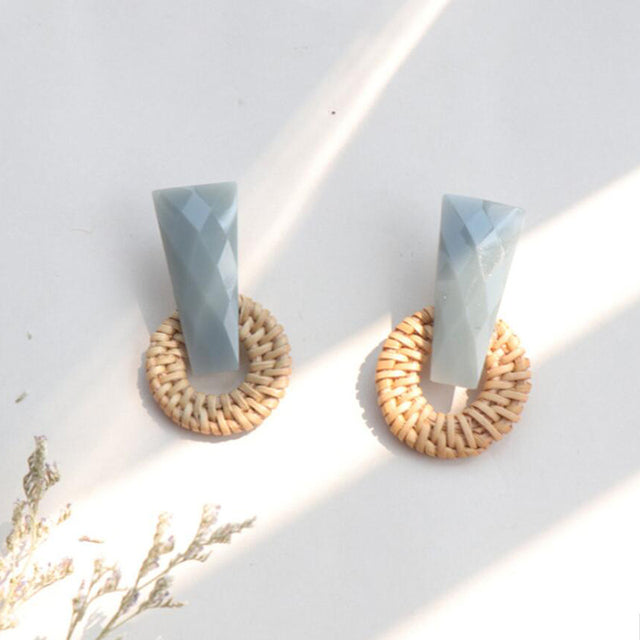 Geometric Drop Dangle Earring